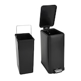 thumbnail of STM15 Mülleimer Treteimer 15l inkl. Inneneimer Softclose-Deckel Schwarz