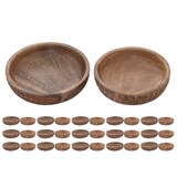 thumbnail of Holzschale Masterbox 16x 2er Set ø15/17cm Dekoschale Tik & Tok rund Mangoholz