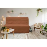 thumbnail of Banquette BZ 2 places Joe - Tissu terracotta - L143 x P97 x H89cm - Fabrication française -   GRUHIER