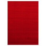 thumbnail of Teppich Wohnzimmer Einfarbig Pflegeleicht Waschbar Schlafzimmer OEKO-TEX Rot 160x230 cm Fußbodenheizung geeignet – LECH von Kadima Design