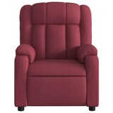 thumbnail of vidaXL Massagesessel Elektrisch Weinrot Stoff