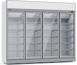thumbnail of Combisteel Kühlschrank mit 4 Glastüren und 2060 Liter weiß mit 20 Roste