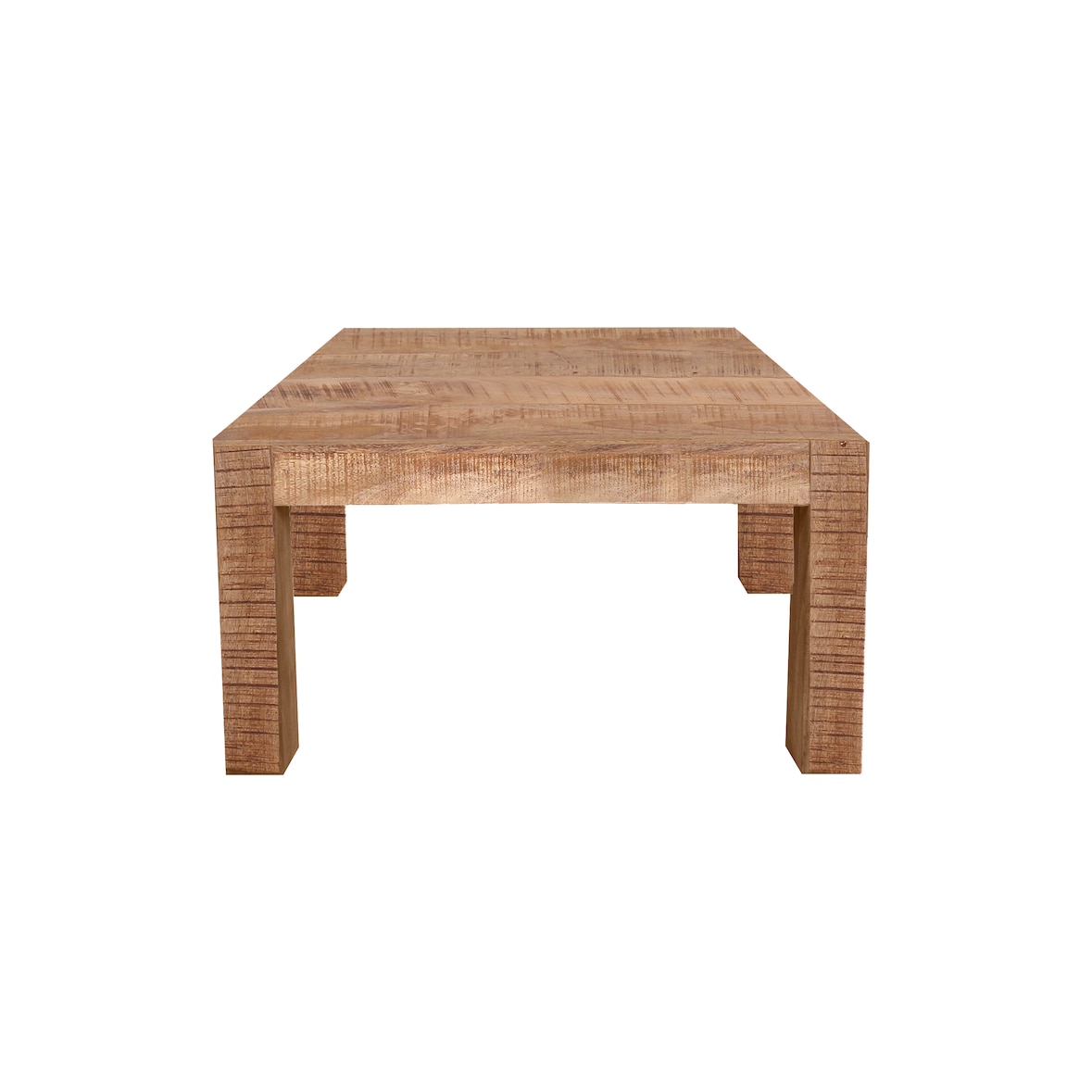 Möbilia salontafel 60 x 60 cm | acaciahout | B 60 x D 60 x H 40 cm | naturel | 23020001 | serie COUCHTISCH