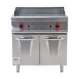 thumbnail of Fry Top Griglia a Gas su Mobile - Acciaio Inox - Piastra rigata S/70 - 800 x 730 x 930h mm