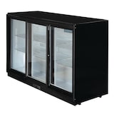 thumbnail of Polar G-serie 3-deurs barkoeling met schuifdeuren zwart 330L