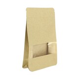 thumbnail of MONOUSO - Papiertüten StandUp mit Fenster und Innenfolie 12+6x20cm (1000 Stück)