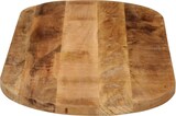 thumbnail of vidaXL Tischplatte 120x50x2,5 cm Oval Raues Massives Mangoholz