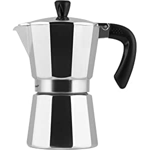 Officine Standard Caffettiera Alluminio, Argento, Capacità 6 Tazze