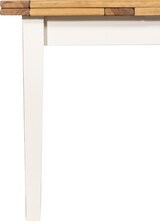 thumbnail of Biscottini Esstisch – Ausziehbarer Küchentisch – 120x80 cm Restauranttische – Weißer und natürlicher Massivholztisch Made in Italy – Moderner Tisch