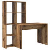 thumbnail of vidaXL Schreibtisch Altholz 138,5 x 55 x 143 cm Holzwerkstoff
