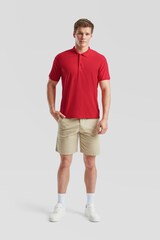thumbnail of Fruit of the Loom 65/35 Polo Farbe: rot Größe: 2XL