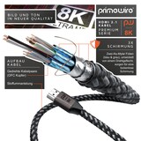 thumbnail of Primewire 8k HDMI Kabel 2.1 UHD II, 8k @ 120 Hz mit DSC, 7680 x 4320, 2k 4k Ethernet, HDR eARC VRR ALLM, kompatibel zu Blu Ray PS4 PS5 - 1 m