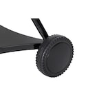 thumbnail of Tarrington House Houtskoolbarbecue Burnaby, staal, 80 x 70 x 94 cm, met inklapbare zijtafel, 2 wielen, zwart