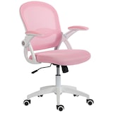 thumbnail of Vinsetto Sedia da Ufficio Ergonomica con Schienale a Rete Rosa