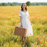 thumbnail of eGenuss Picknickkorb für 2 Personen mit Kühlfach und Zubehör - Grün