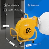 thumbnail of MSW Unità di aspirazione mobile - 850 m³/h - 56 L - per il legno