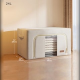 thumbnail of Joybos - Super-Set mit 3 Aufbewahrungsboxen für Kleidung, 24 + 66 + 100 l, faltbar, aus Textilmaterial