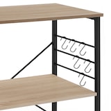 thumbnail of tectake Carrito-estantería Rugby 65,5x45,5x88,5cm  Madera Industrial Clara, Roble Sonoma