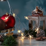 thumbnail of LED Lichterkette Schneeflocken 2m Deko Winter Weihnachtsbeleuchtung für Innen