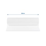 thumbnail of SemyTop Abdeckrollen aus Zellstoff | 2-lagig, perforiert | hochweisse  Ärzterollen | 50 cm breit | 9 Rollen