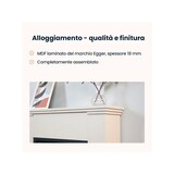 thumbnail of LITOS - Lareira elétrica LED independente, cor pedra preta/ardósia, 28"