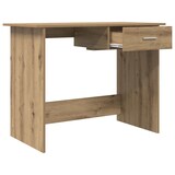 thumbnail of Scrivania artigianale in rovere 100 x 50 x 76 cm modello Ventura Luna in derivati \u200b\u200bdel legno