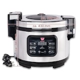 thumbnail of Beeketal Gastro Reis Kocher Garer Reiskocher Reiswärmer Reiskochtopf Kochen Porridge Multikocher Schnellkochtopf Warmhaltefunktion BRK-5