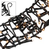 thumbnail of ECD Germany LED Lichterkranz Ø38 cm, 300 LEDs Warmweiß, 8 Leuchtmodi, IP44, Metallkranz Türkranz Hängekranz Weihnachtsdeko Innen/Außen