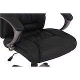 thumbnail of SIGMA Sedia da ufficio EC501, similpelle, altezza del sedile regolabile, poggiatesta, nero