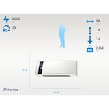 thumbnail of Keramische wandverwarming 2000 W 3 bedrijfsstanden met afstandsbediening en timer