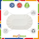 thumbnail of DayBays 2000 Stk. Pommesschale KUOB 10,5x17,5x3 cm weiß ohne Beschichtung