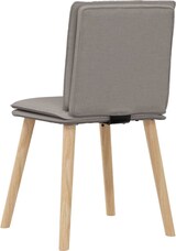 thumbnail of vidaXL Esszimmerstühle 4 Stk. Taupe Stoff