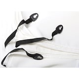 thumbnail of Zijwand voor pergola HWC-J32, set van 4 + muggengaas gazebo vervangende zijwand ~ 4x3m wit