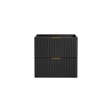 thumbnail of Meuble sous-vasque 60 cm 2 tiroirs – Finition noir mat – ADEL BLACK