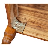 thumbnail of Biscottini Restauranttisch - Quadratischer Massivholztisch 70x70 cm - Esstische - Küchentisch - Gartentisch Made in Italy Walnuss-Finish