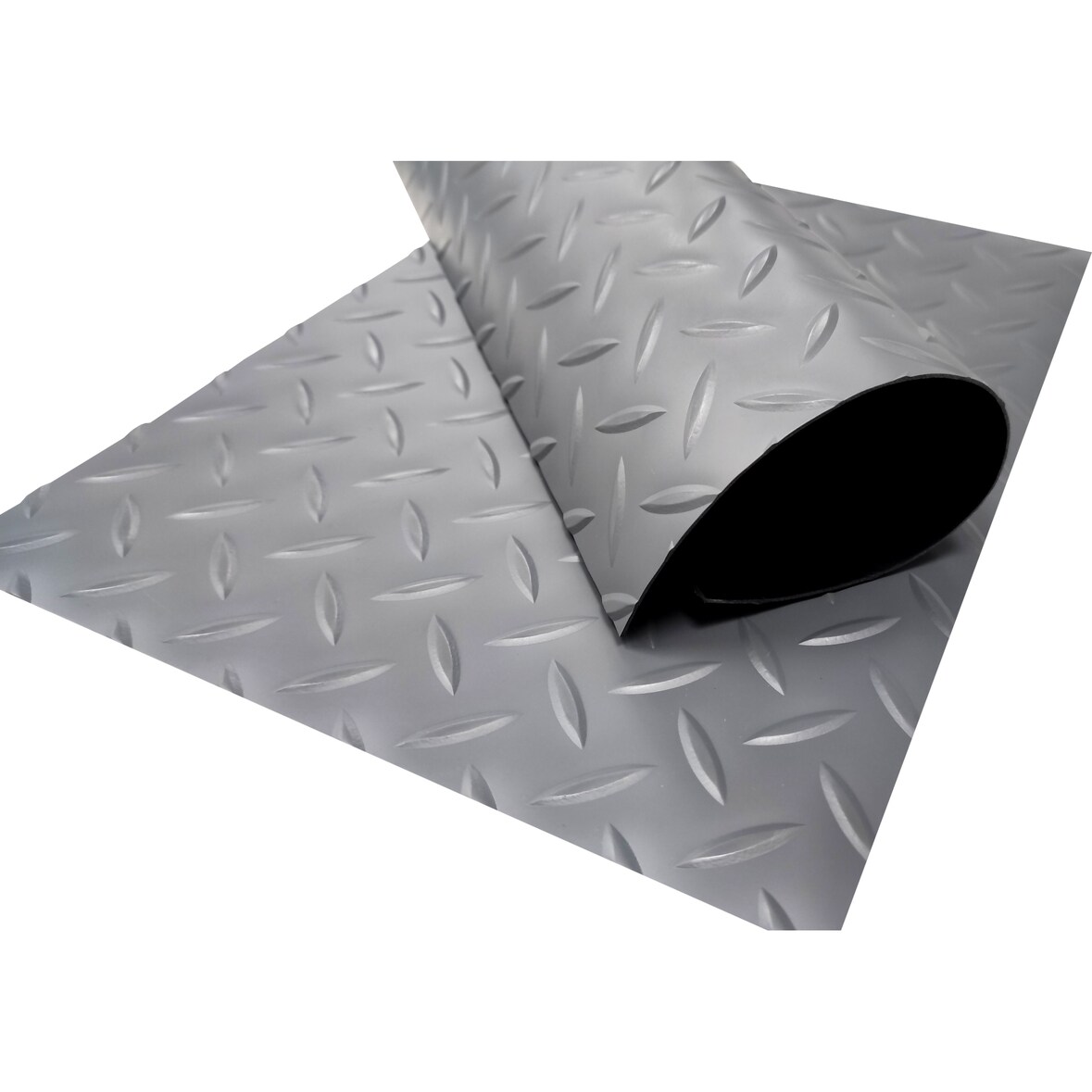 Comercial Candela| Suelo PVC| 1MM| Estrías Gris| 100X150CM (AnchoXLargo)| Antideslizante| Resistente