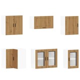 thumbnail of vidaXL 11-tlg. Küchenschrank-Set Porto Artisan-Eiche Holzwerkstoff