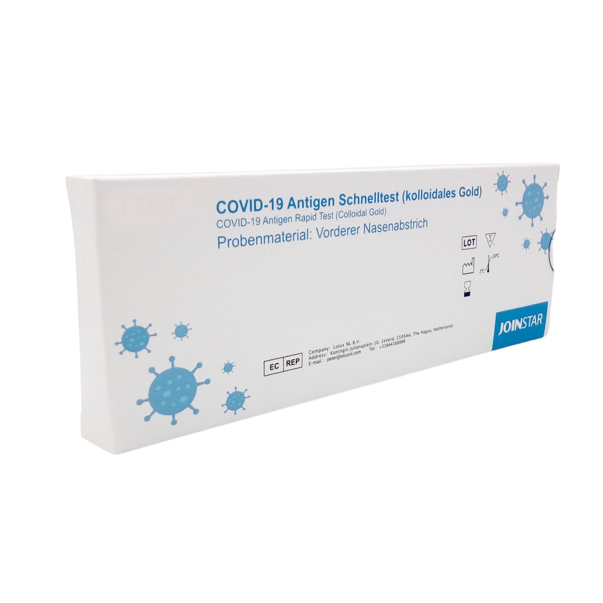 5er-Set Joinstar Covid-19 Antigen-Schnelltest Nasenabstrich Corona Antigentest