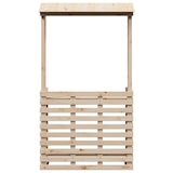 thumbnail of vidaXL Gartenbar mit Dach 112,5x57x195,5 cm Massivholz Kiefer