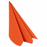 thumbnail of 100x Servietten Airlaid 40x40cm 1/4 -Falz stoffähnlich hochw. terracotta