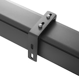 thumbnail of tectake Store banne verticale ELOISE avec 2 supports muraux - 140 x 250 cm, gris foncé - 406139