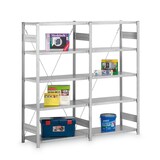 thumbnail of PROREGAL Fachbodenregal Stecksystem | Anbauregal | HxBxT 300x100x30cm | 7 Ebenen | Fachlast 220 kg | Einseitig nutzbar | Verzinkt