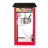 thumbnail of Romux® Macchina per Popcorn Rossa con Tetto Nero 56x42x76 cm | Macchina Professionale per Popcorn in Acciaio Inox e Vetro per Fiere – 1440 W e 220 V