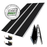 thumbnail of DREIBREIT by TRUTZHOLM Alu Auffahrrampe 215 cm 2-fach klappbar 1020 kg Alu beschichtet Verladerampe