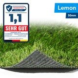 thumbnail of Kunstrasen Lemon - Rasenteppich für Balkon, Terrasse & Garten - Höhe 50 mm, Gewicht 3200 g/m² / 200 x 300 cm