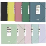 thumbnail of Carpeta polipropileno de 20 fundas A4 con espiral "LIKE3" Verde oscuro