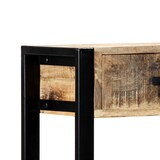 thumbnail of Mesa consola de madera maciza de mango 90x30x75 cm
