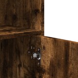 thumbnail of vidaXL Rolkast 55x40x91 cm bewerkt hout gerookt eikenkleurig