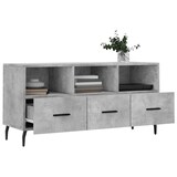 thumbnail of vidaXL TV-Schrank Betongrau 102x36x50 cm Holzwerkstoff
