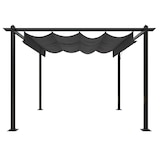 thumbnail of vidaXL Pavillon mit Ausziehbarem Dach 3x3 m Anthrazit